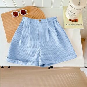 Girl's Linen Denim Shorts